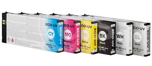 Roland Eco-UV Ink Cartridge Cyan 220ml EUV-CY